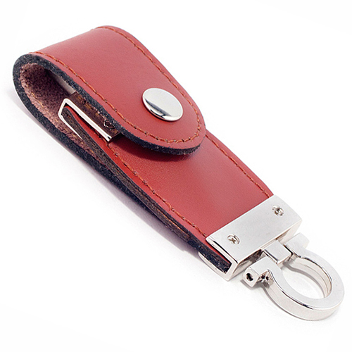 leather-keyfob-usb flash drive