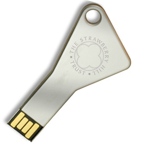 Triangular-Custom-Metal-Key-USB-Flash-Drive-laser-engraved