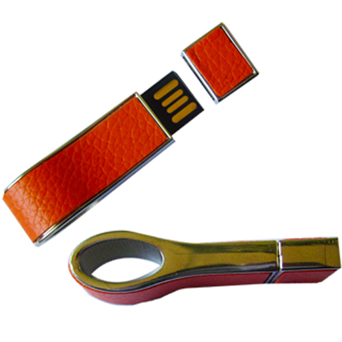 MNI Leather usb flash drive