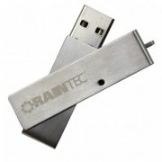 Metal-USB-Flash-Drive-Swivel-Brushed-Silver-with-Keychains