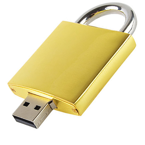 USB-Flash-Drive-Shaped-Like-a-Lock