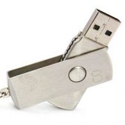 metal swivel usb flash drive
