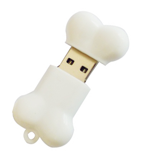 Bone PVC USB flash drive