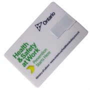 swivel credit card usb flash drive