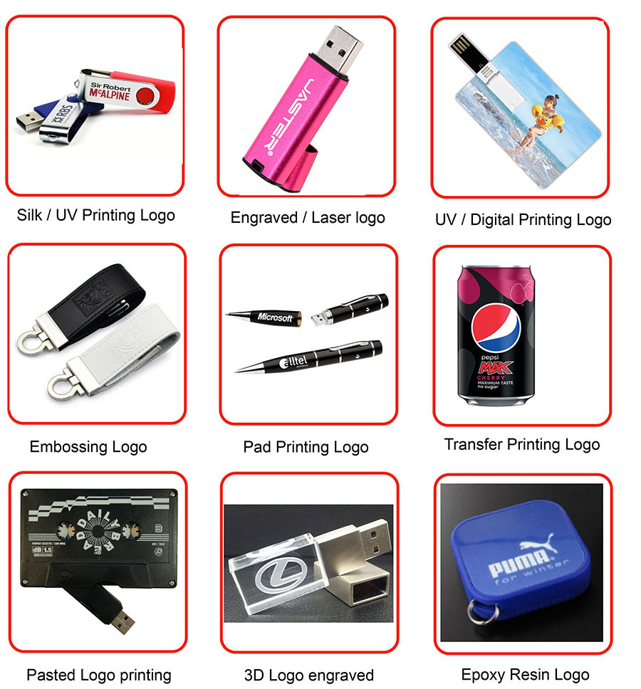 LOGO printing usb flash drive